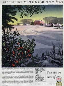 1954 Shell Guide to Country Lanes December