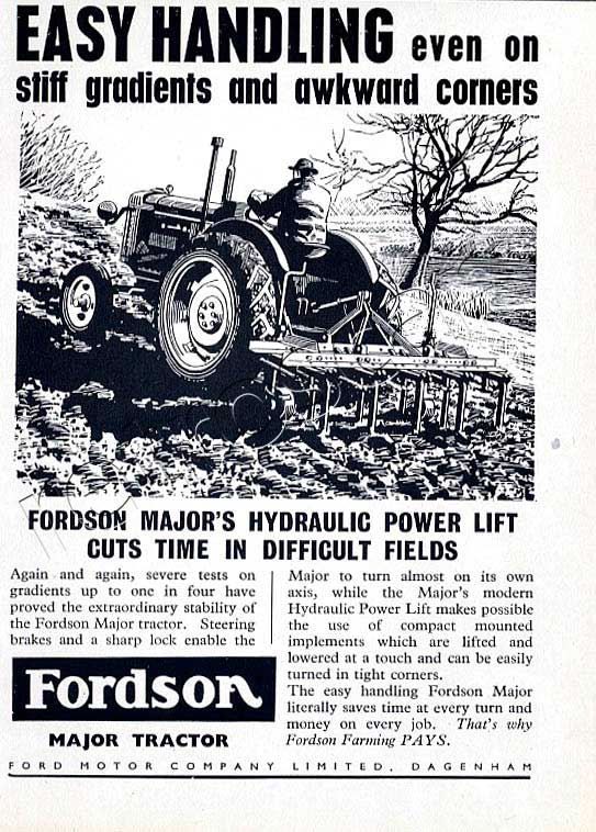 1950 Fordson Major Tractors