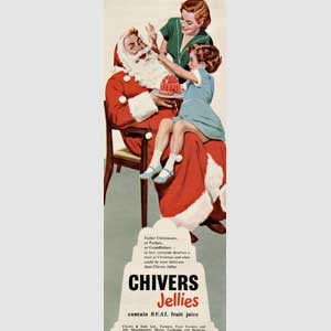 1954 Chivers Jellies Santa Clause
