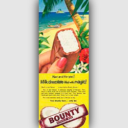 1955 Bounty Bar - vintage ad