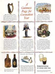 1953 Guinness Coronation ad