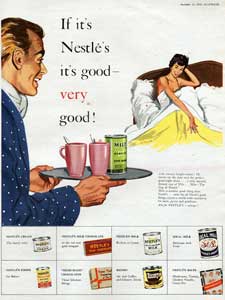 old Nestlé products advert