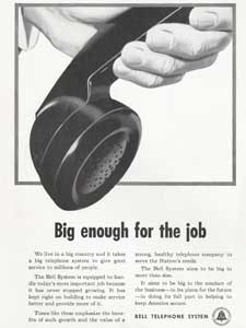 Bell Telephone vintage advert
