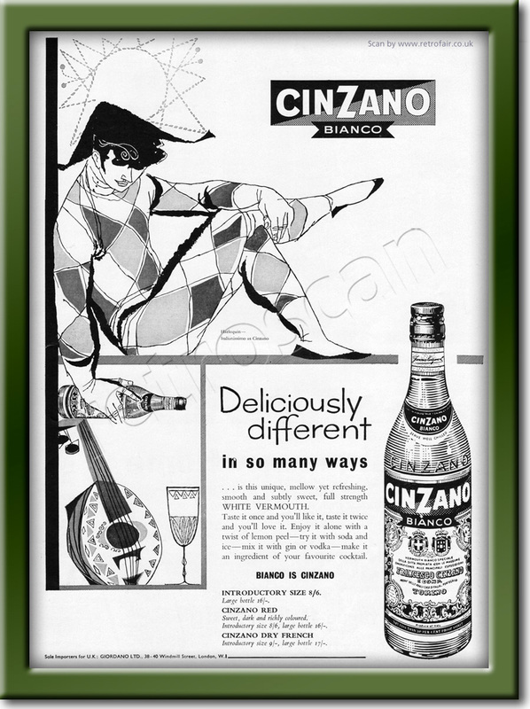 1060 Cinzano Vintage Ad