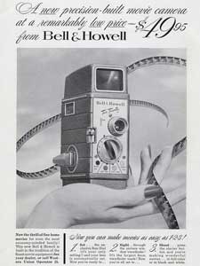 1953 Bell & Howell Cine Camera