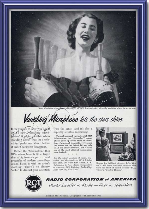 1951 vintage RCA  Starmaker advert