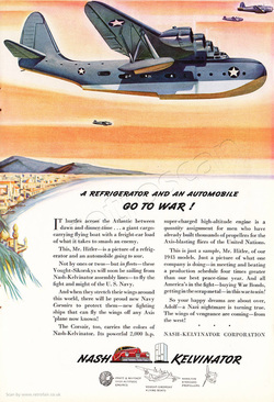 1942 Nash - Kelvinator - unframed vintage ad