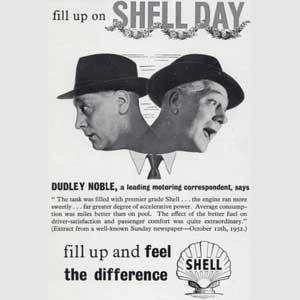1953 Shell Petrol (Dudley Noble) - Vintage Ad