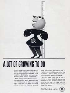 1949 Bell Telephone Growth