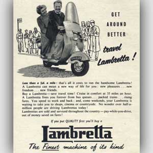 1954 Vintage Lambretta