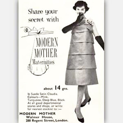 1958 Modern Mother - vintage ad