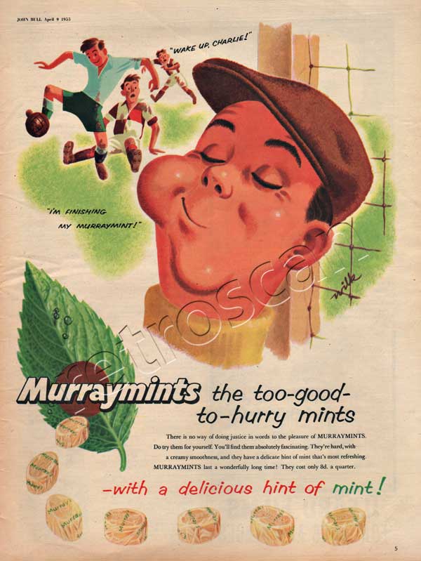 1955 Murraymints - unframed