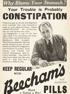  1935 ​Beecham's Pills - vintage ad