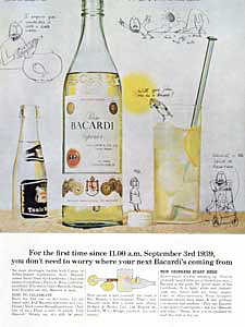 1964 ​Bacardi - vintage ad