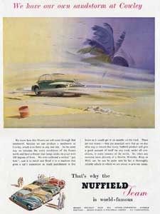 1952 Nuffield Organization Vintage Ad
