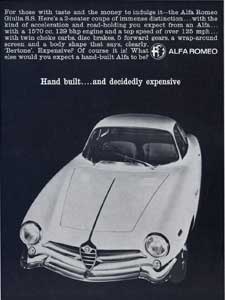 1965 Alfa Romeo Giulia S.S.
