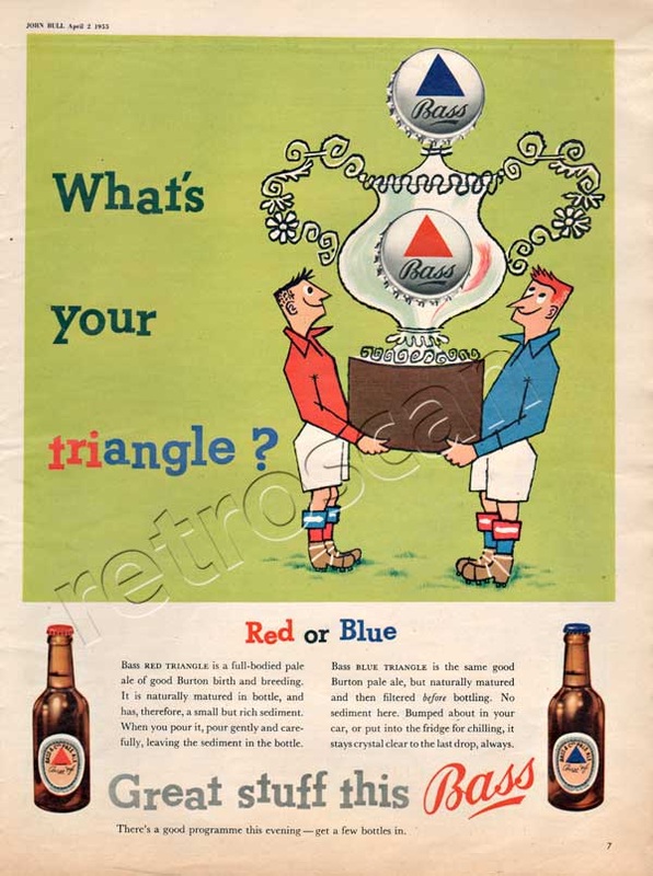 1955 Bass Beer advert
