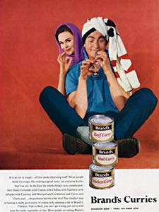 1961 Brand's Curry - vintage ad