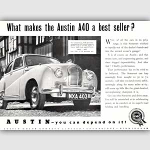 1953 Austin A40 - vintage