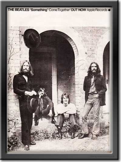 1969 Beatles  - framed preview retro