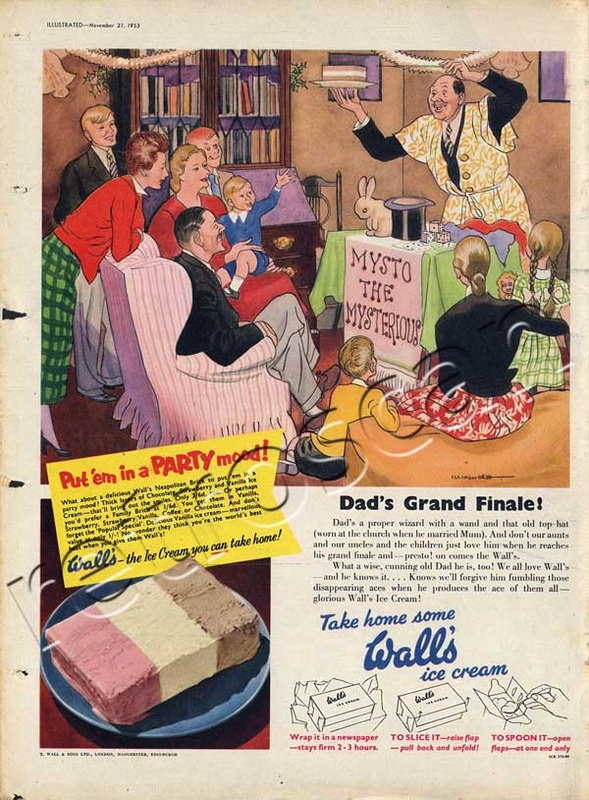 1953 Walls Ice cream vintage ads vintage advert
