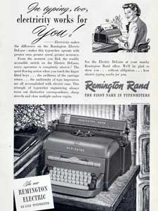 1949 Remington Rand Ad