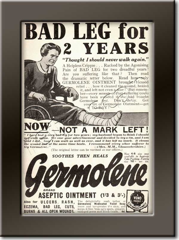 1935 vintage Germolene Ointment 