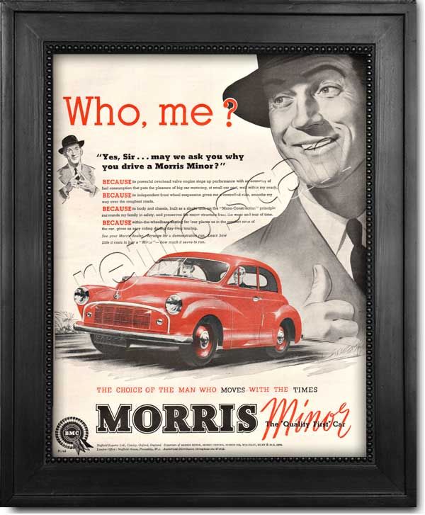 1953 Morris Minor  ad
