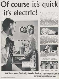 1955 Electricity Development - vintage ad