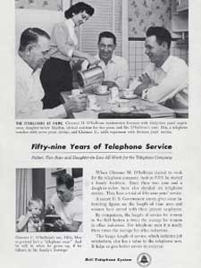 1953 Bell Telphones 'o'Sullivans' 