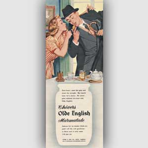 1954 Chivers Olde English Marmalade - vintage ad
