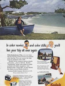 1951 Kodak 'Beach'  - vintage ad