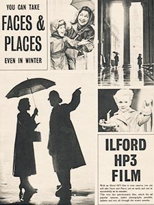 1953 ​Ilford Film - vintage ad
