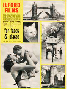 1953 Ilford - vintage ad