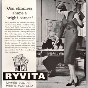 1958 Ryvita - vintage ad