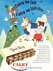  1954 Caley Dari-Rich - vintage ad