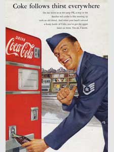 vintage Coca Cola Pilot