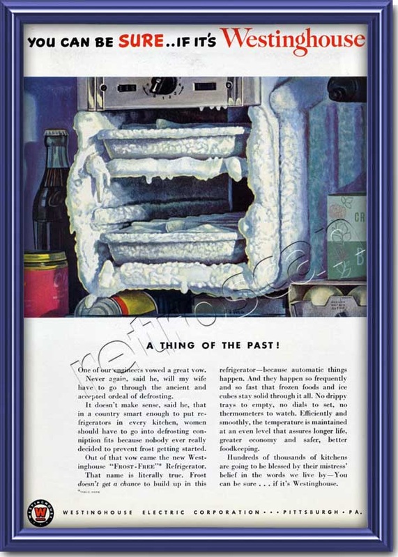 1950 vintage Westinghouse advert