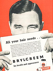 1955 Brylcreem - vintage ad