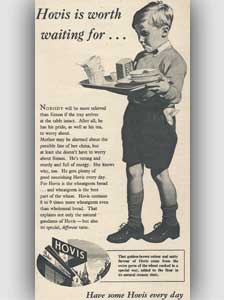 1954 Hovis Bread vintage ad