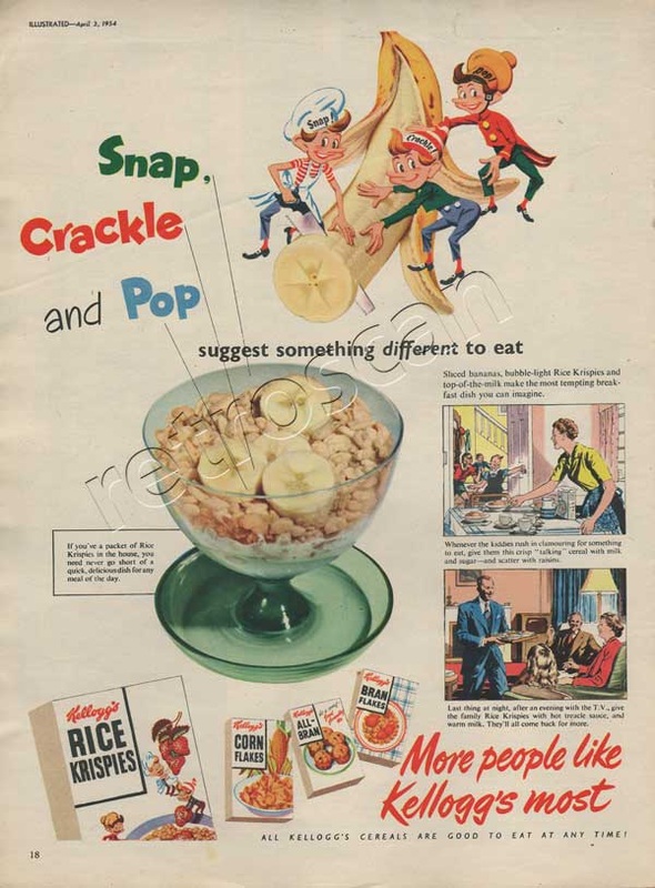 vintage Rice Krispies advert