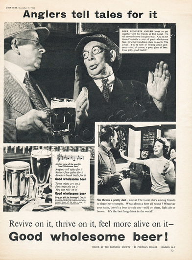 1955 vintage Brewers' Societyad