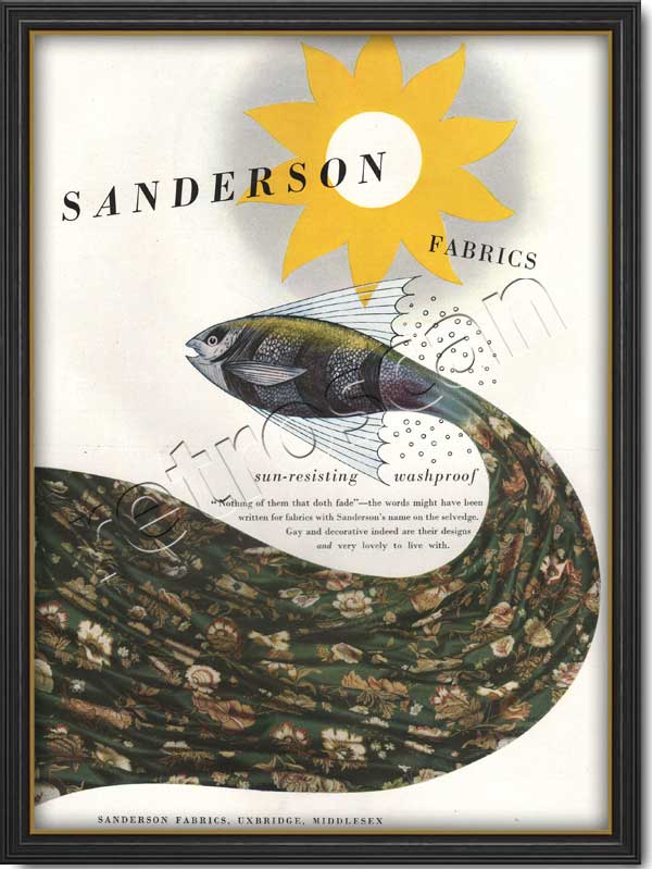 1952 Sandersons fabrics