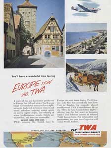 1952 TWA 'Europe'