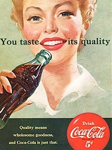 1951 Coca Cola Ad