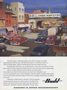 1951 Budd Engineering advert