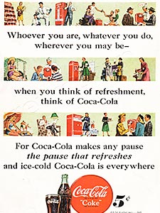  1948 Coca Cola - vintage ad
