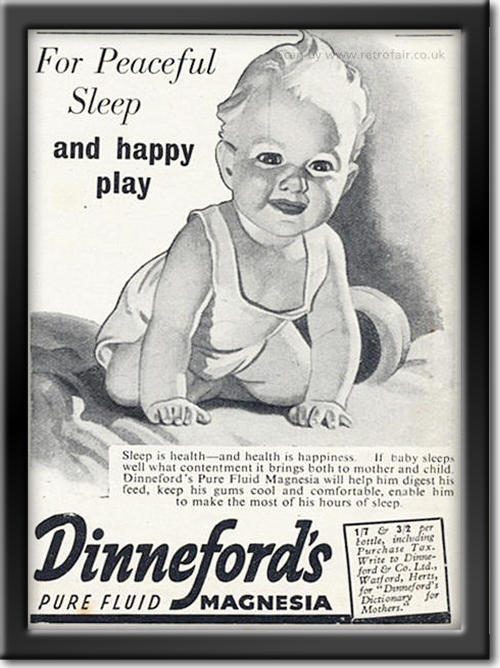 vintage 1948 Dinefords ad