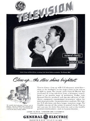1948 General Electric Television - David Niven 
