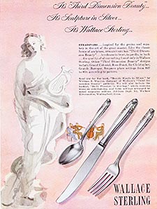  1948 ​Wallace Sterling - vintage ad